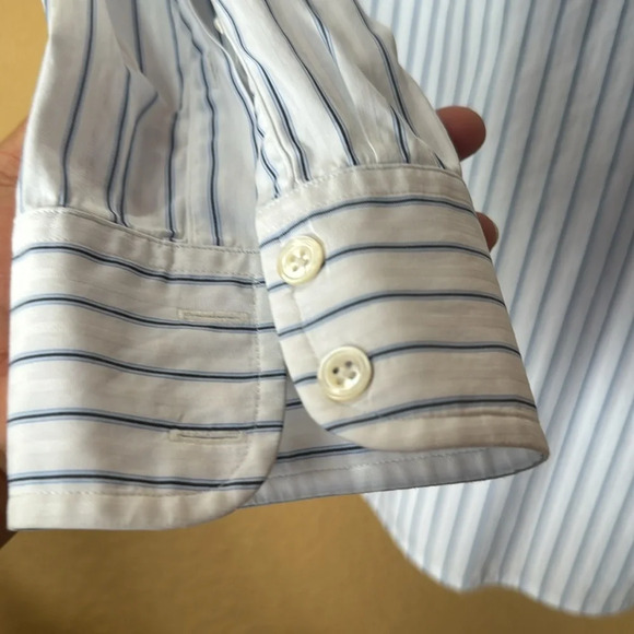 Faconnable REGULAR FIT STRIPED SHIRT. Size XL - Picture 10 of 11